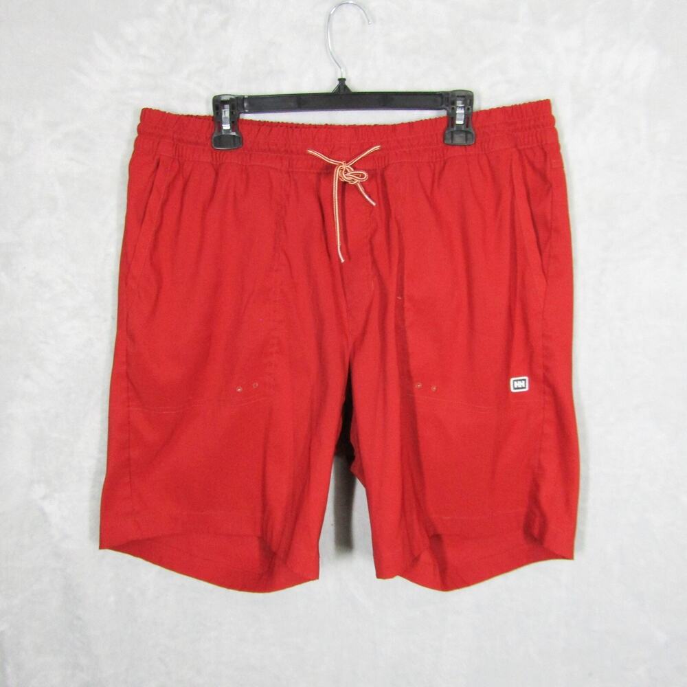Helly Hansen Mens Regular 2XL Stretch Ripstop Shorts Lightweight Red Outdoor